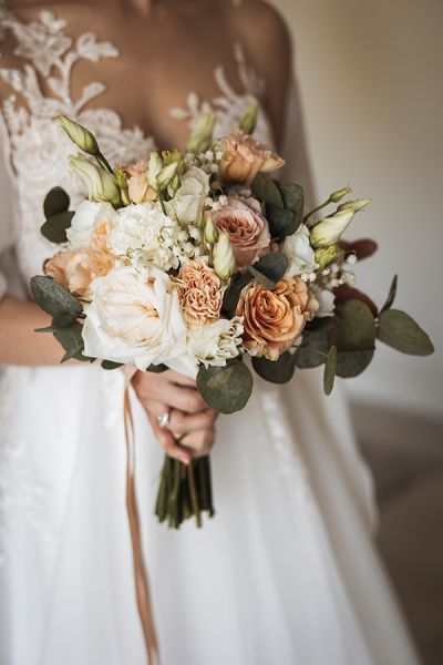 Bouquet sposa in Toscana